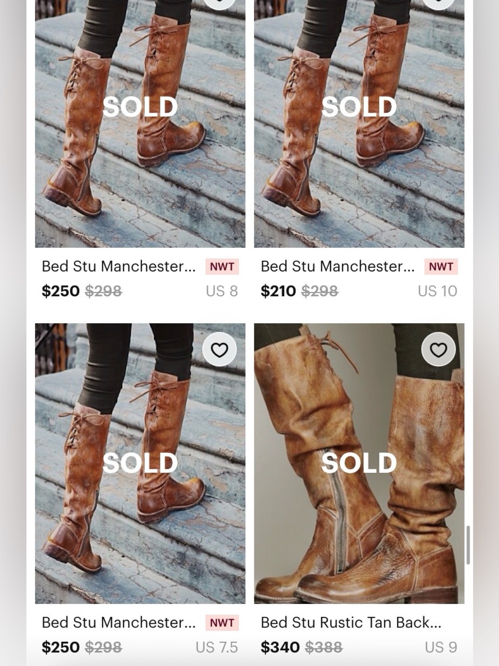 Bed|Stu Manchester Free People Distressed Rustic Leather Tall Boho Riding Boots - Picture 14 of 15